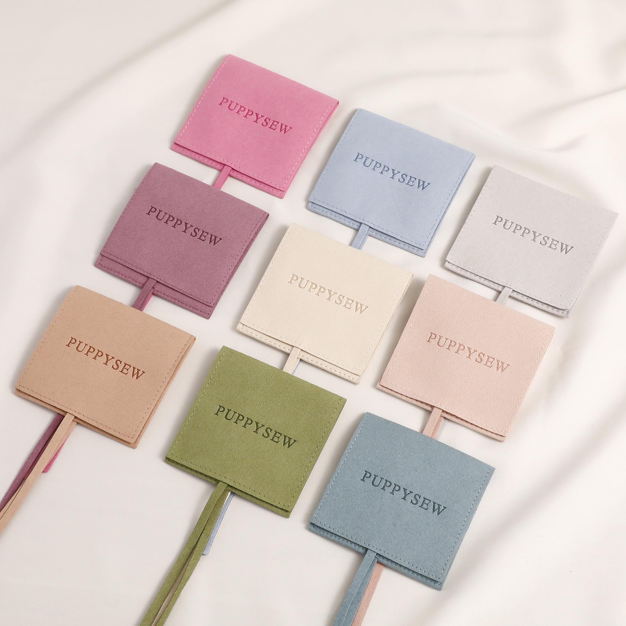Custom Embossed Microfiber Jewelry Bag – Elegant Gift Packaging