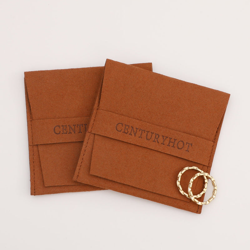 Custom Microfiber Jewelry Pouch, Personalized Logo, Gift Packaging-zoom-
