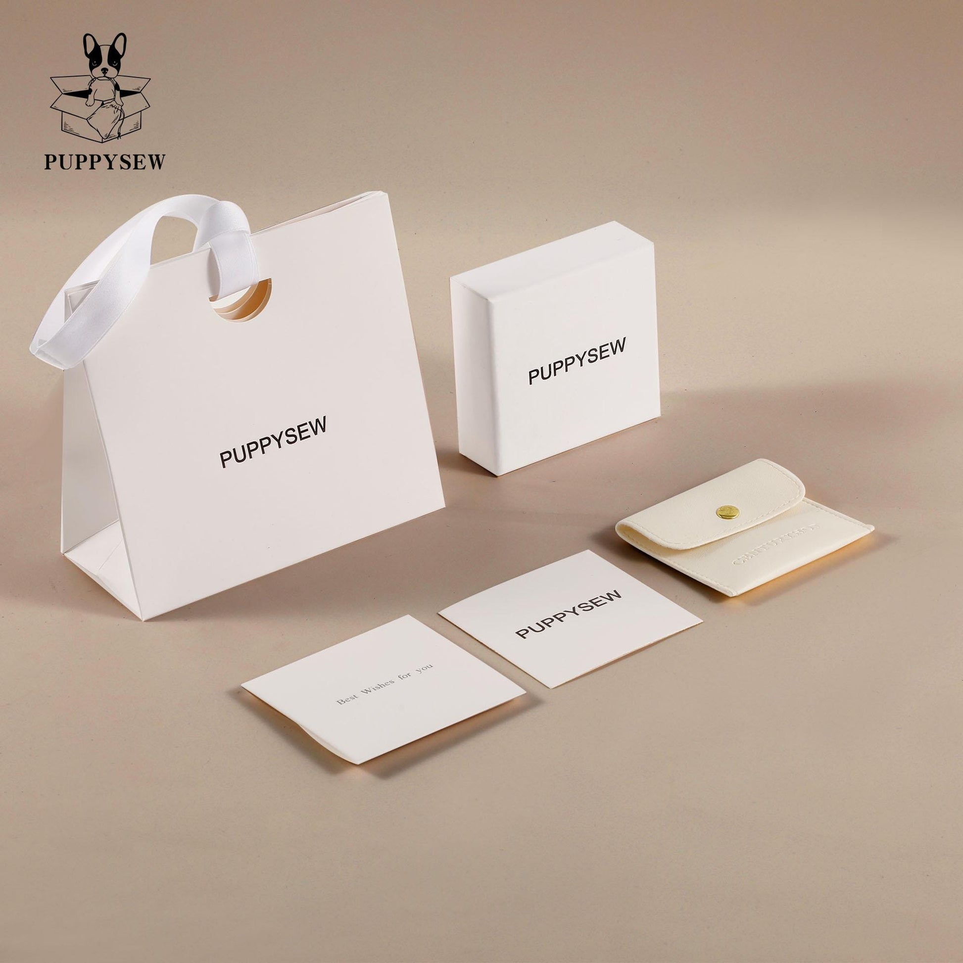 Custom Kraft Paper Gift Bags with Logo & Ribbon – Thick Texture Packaging-10