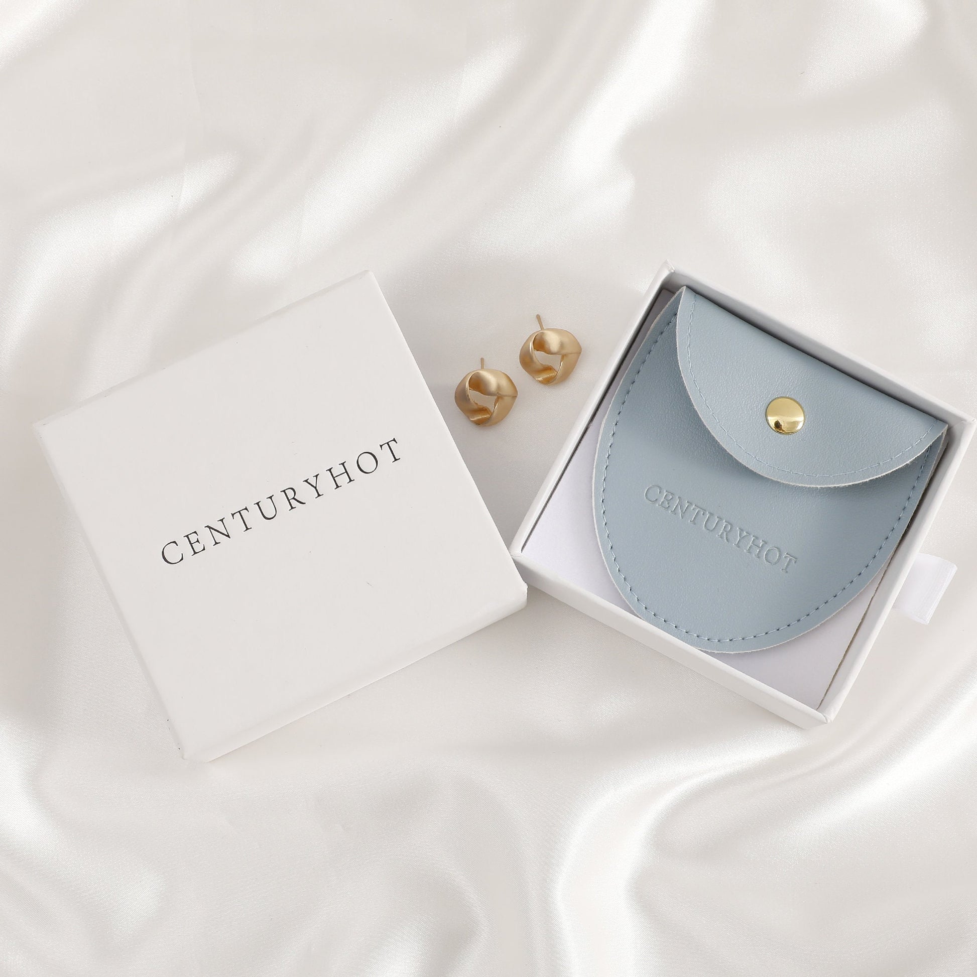 Personalized Faux Leather Jewelry Bag with Logo, Custom Packaging-8