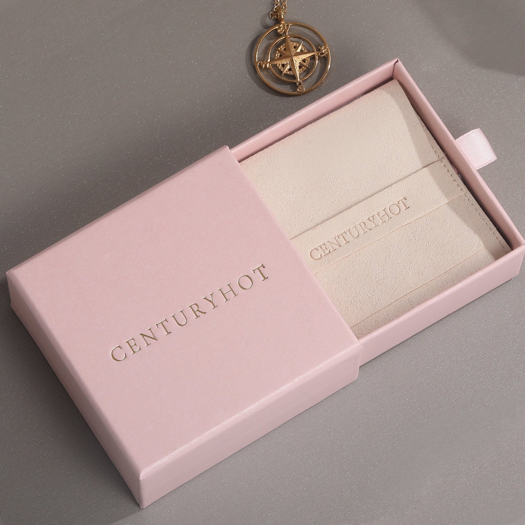 Custom Logo Jewelry Box and Bag Set, Personalized Packaging (9x9cm)-zoom-7