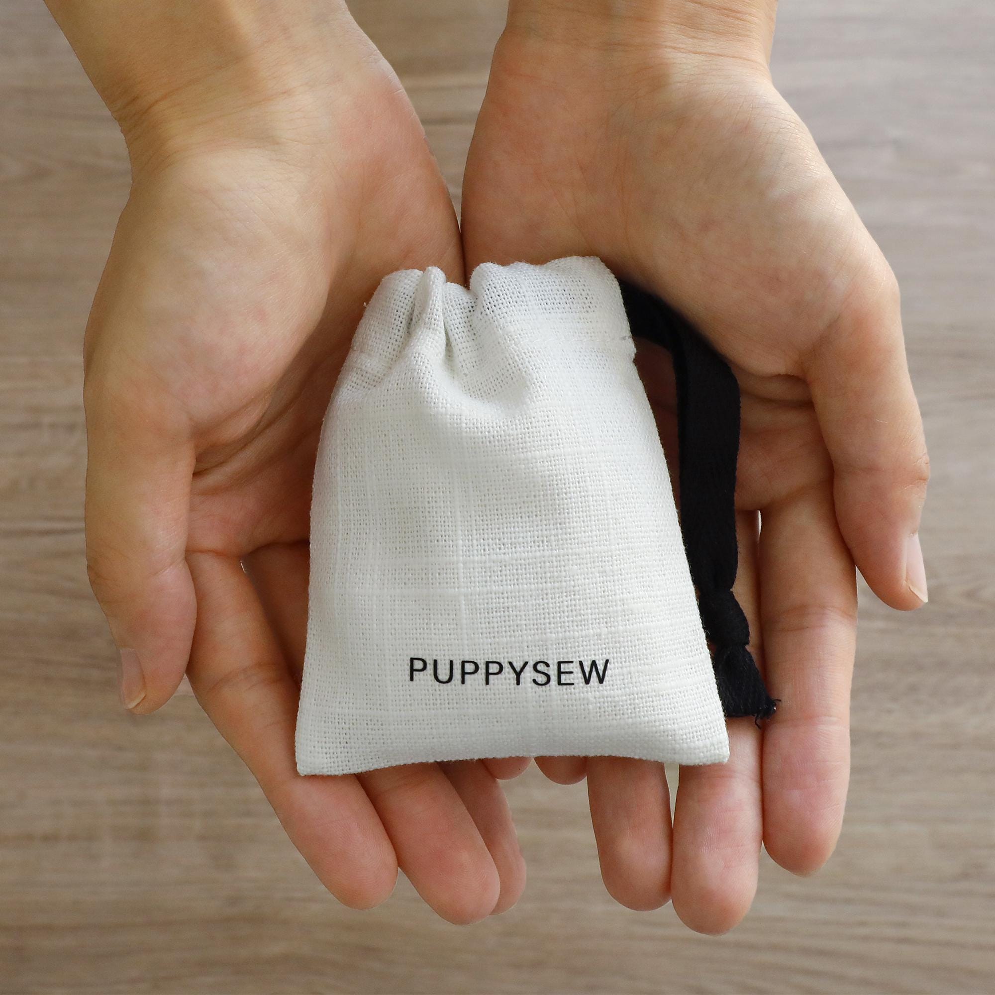 100 White Cotton Canvas Drawstring Bags, Personalized Logo Jewelry Packaging