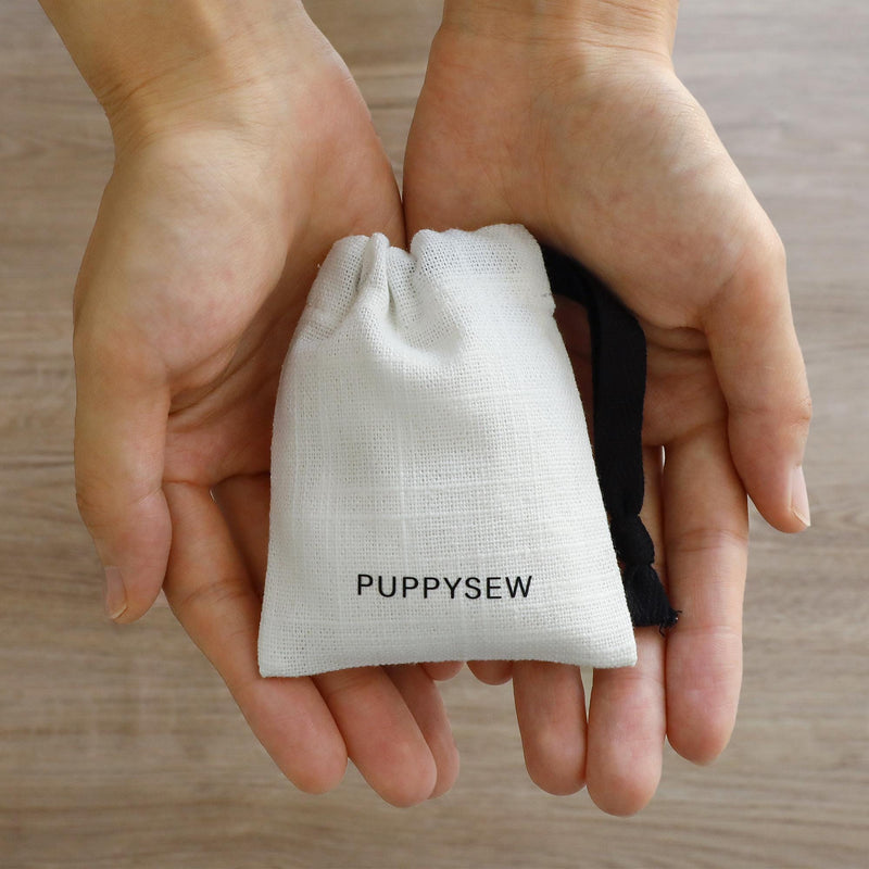 100 White Cotton Canvas Drawstring Bags, Personalized Logo Jewelry Packaging-zoom-
