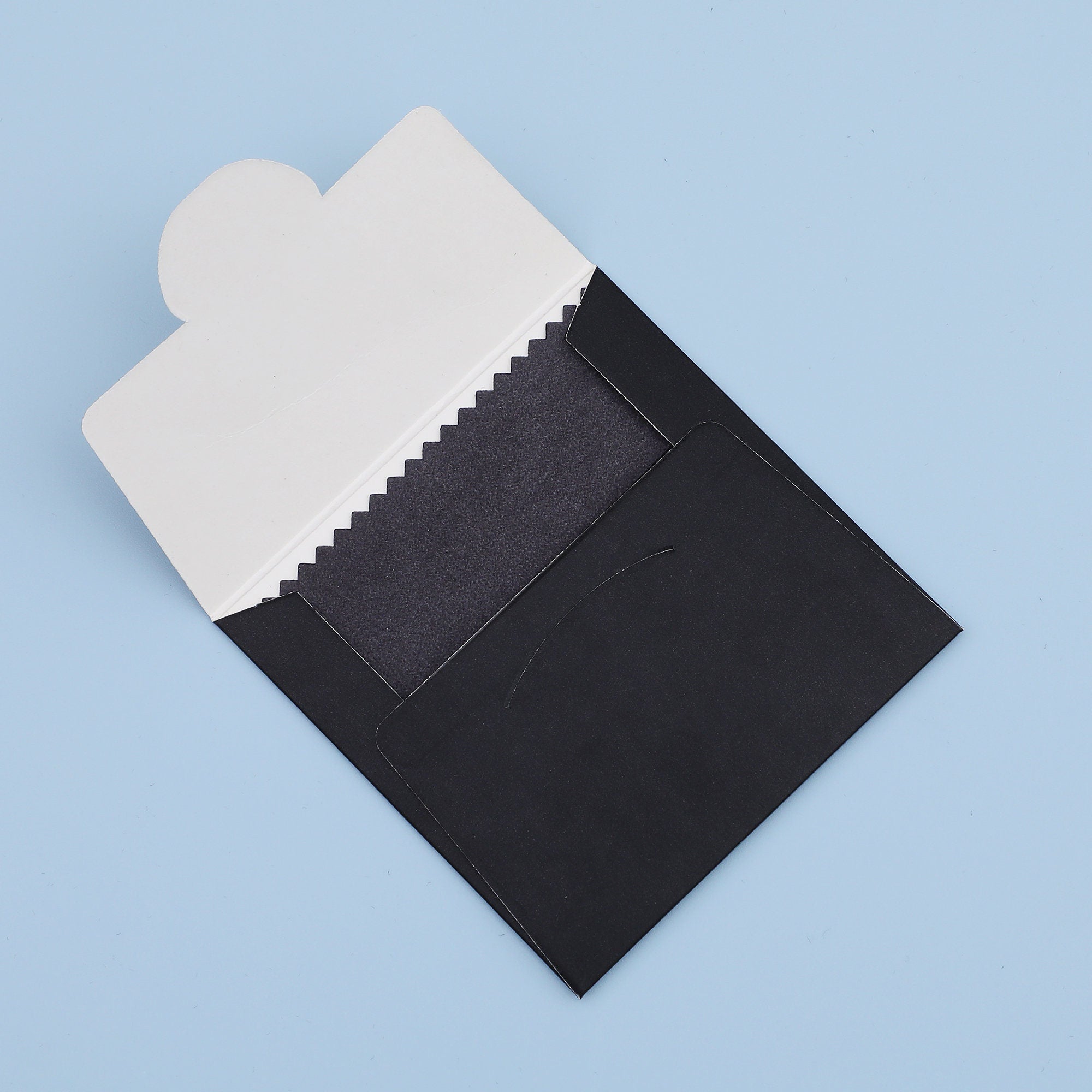 100 Black Jewelry Cleaning Cloths 8x8cm, Silver Polishing Cloth, Custom Logo Available-zoom-10