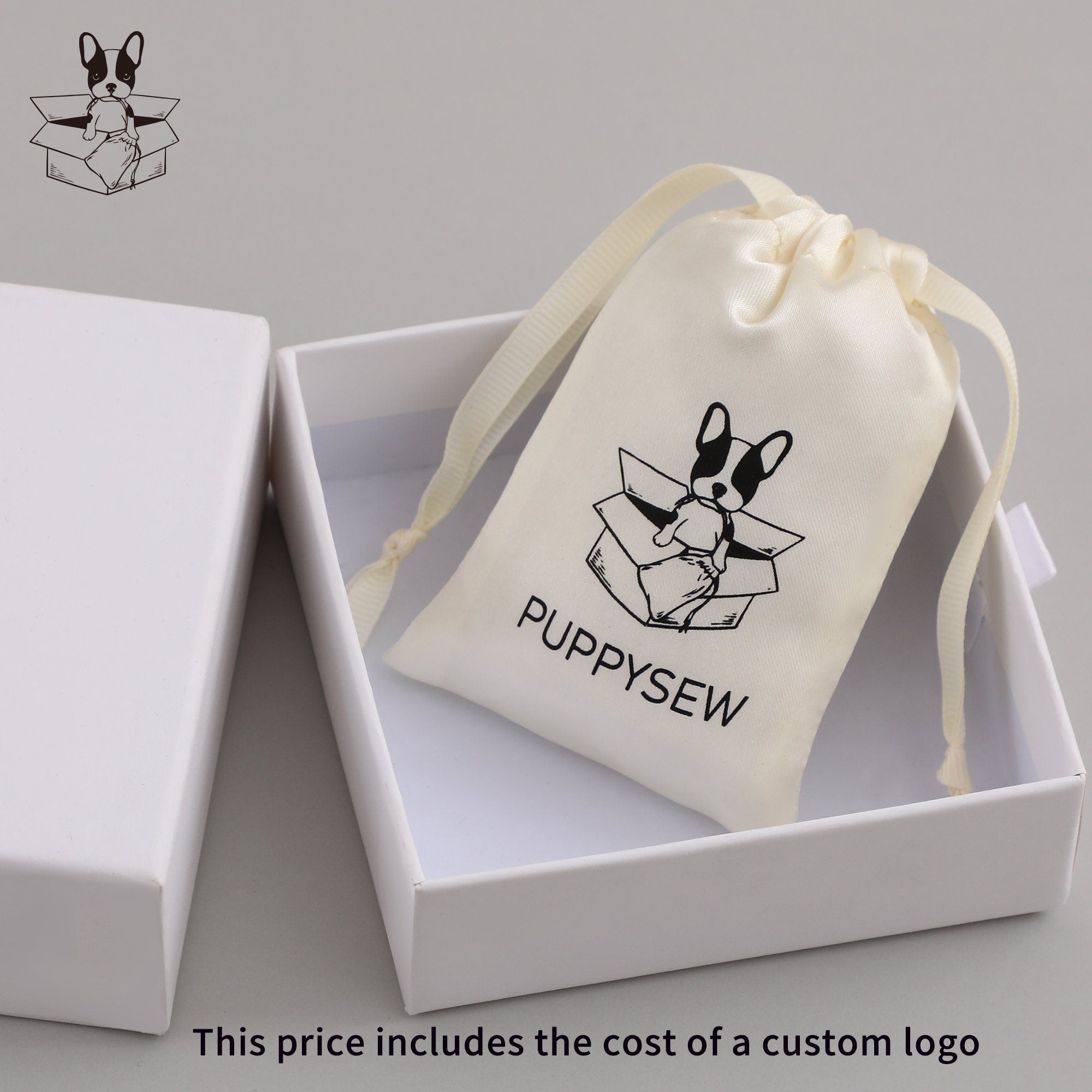 Custom Satin Drawstring Bag: Personalized Logo, Jewelry Packaging-zoom-1