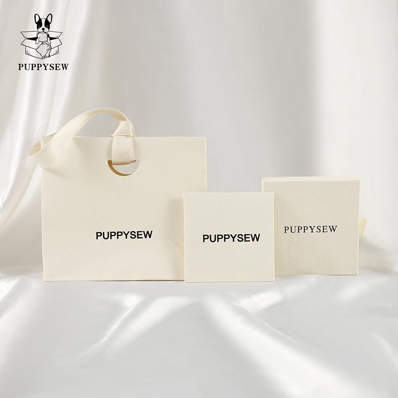 Customizable Jewelry Packaging Set, Paper Box, Bag, Polishing Cloth-zoom-3