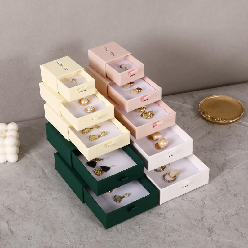 Custom Logo Jewelry Gift Boxes – Small Drawer-Type Packaging-zoom-