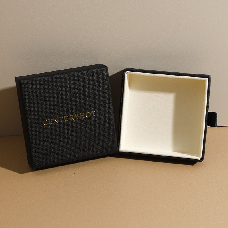 Custom Logo Paper Jewelry Box, Necklace & Ring Gift Packaging-zoom-