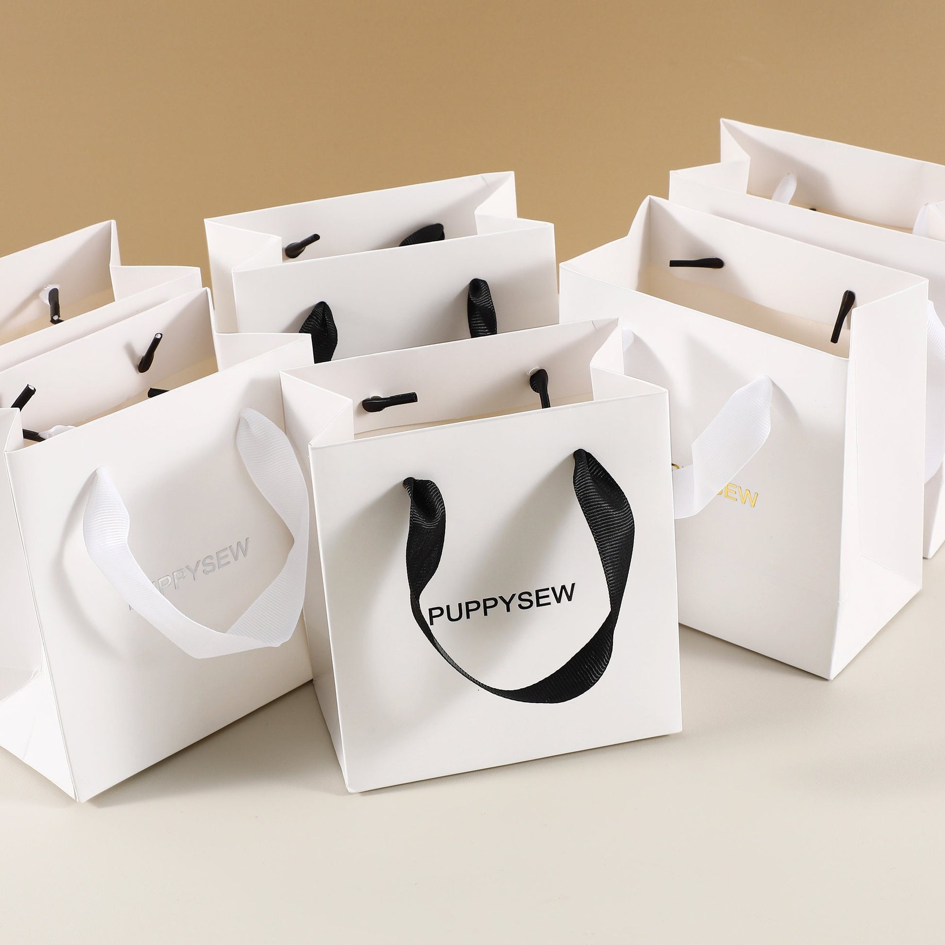 Custom Logo Paper Gift Bags, Retail Packaging-6
