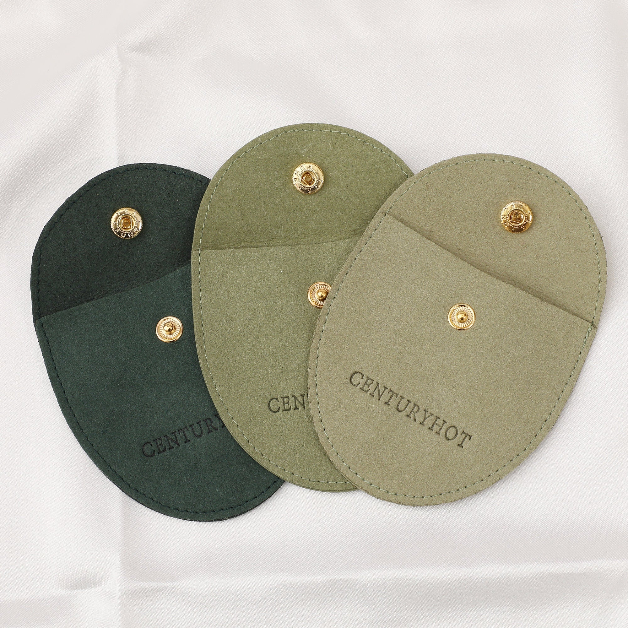 50 Personalized Microfiber Jewelry Bags, Custom Logo Packaging-zoom-4