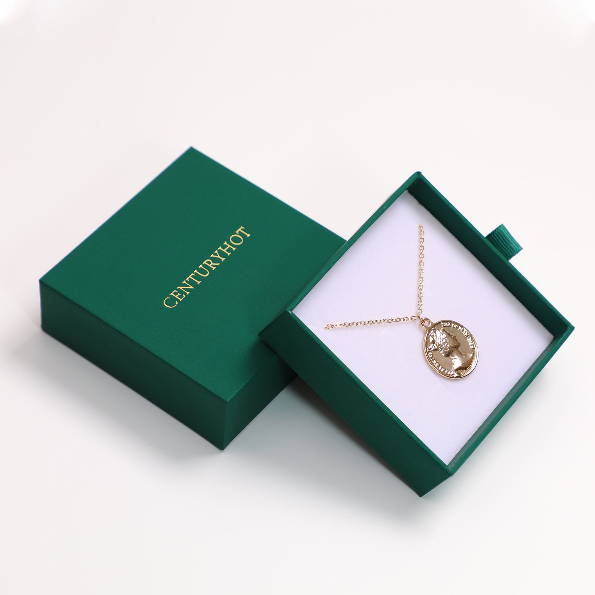 Personalized Jewelry Box: 50 White Paper Drawer Boxes, Custom Logo-zoom-2