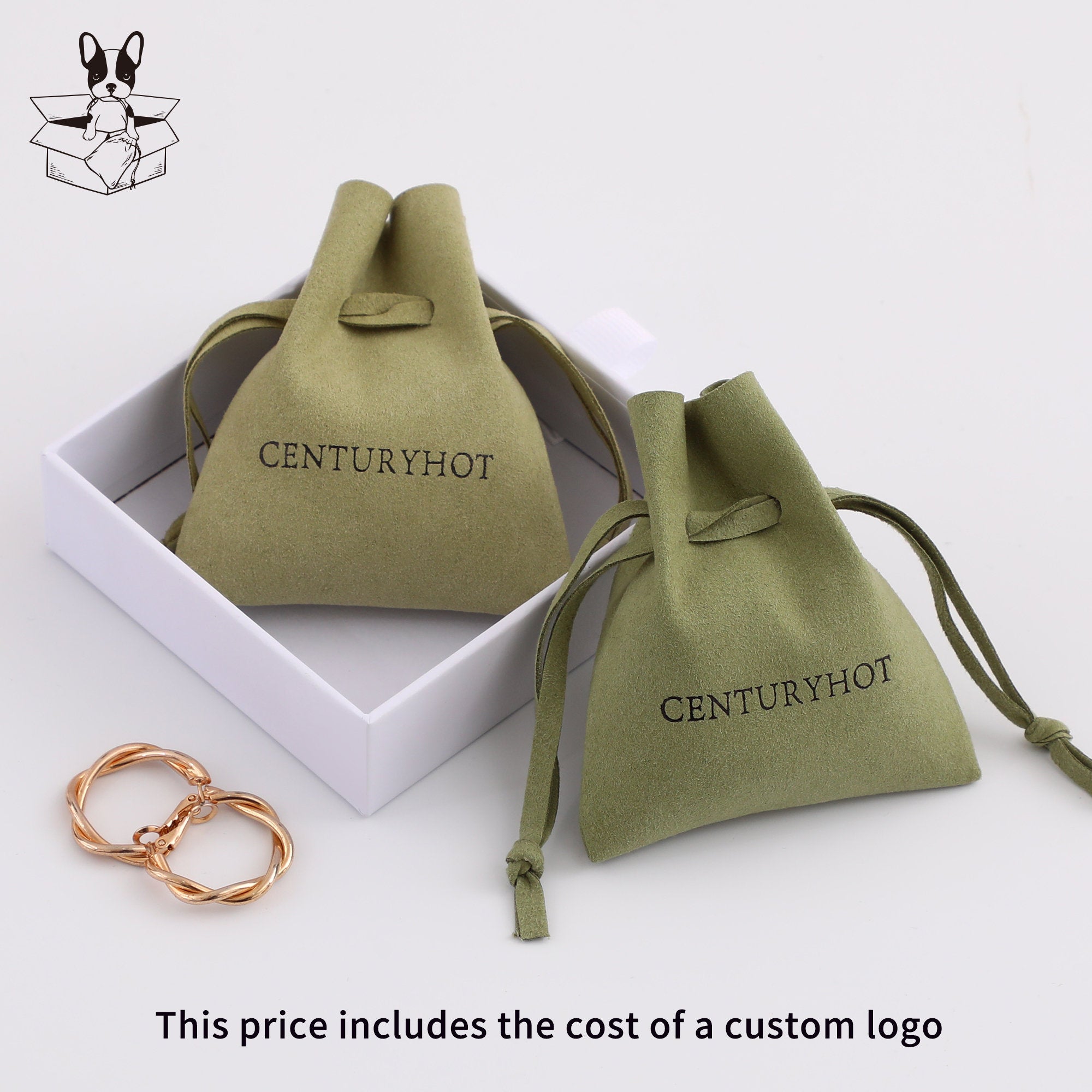 Custom Logo Microfiber Jewelry Bag - Personalized Packaging-zoom-3