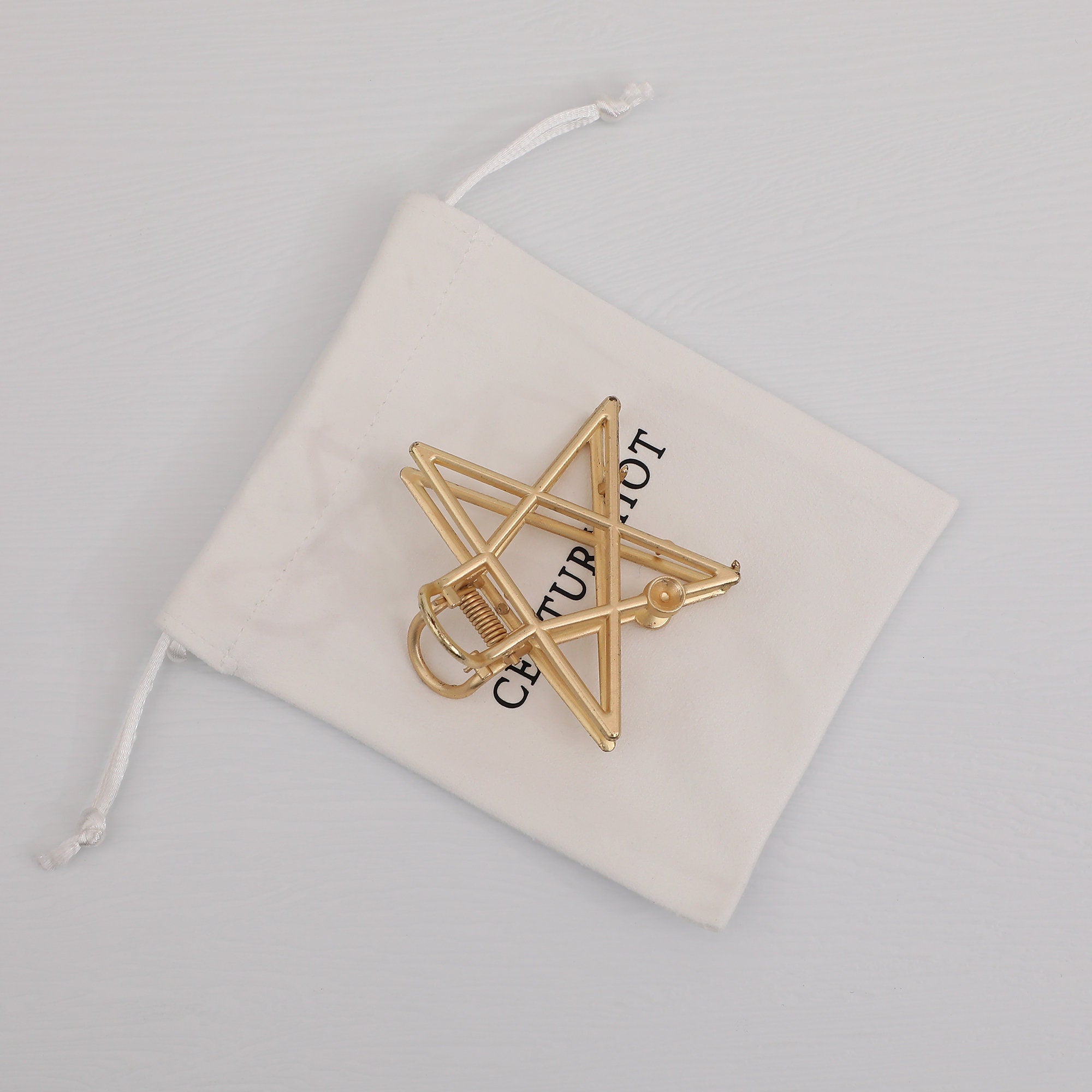 Personalized Logo Flannel Drawstring Bag, Custom Jewelry Pouch-zoom-8