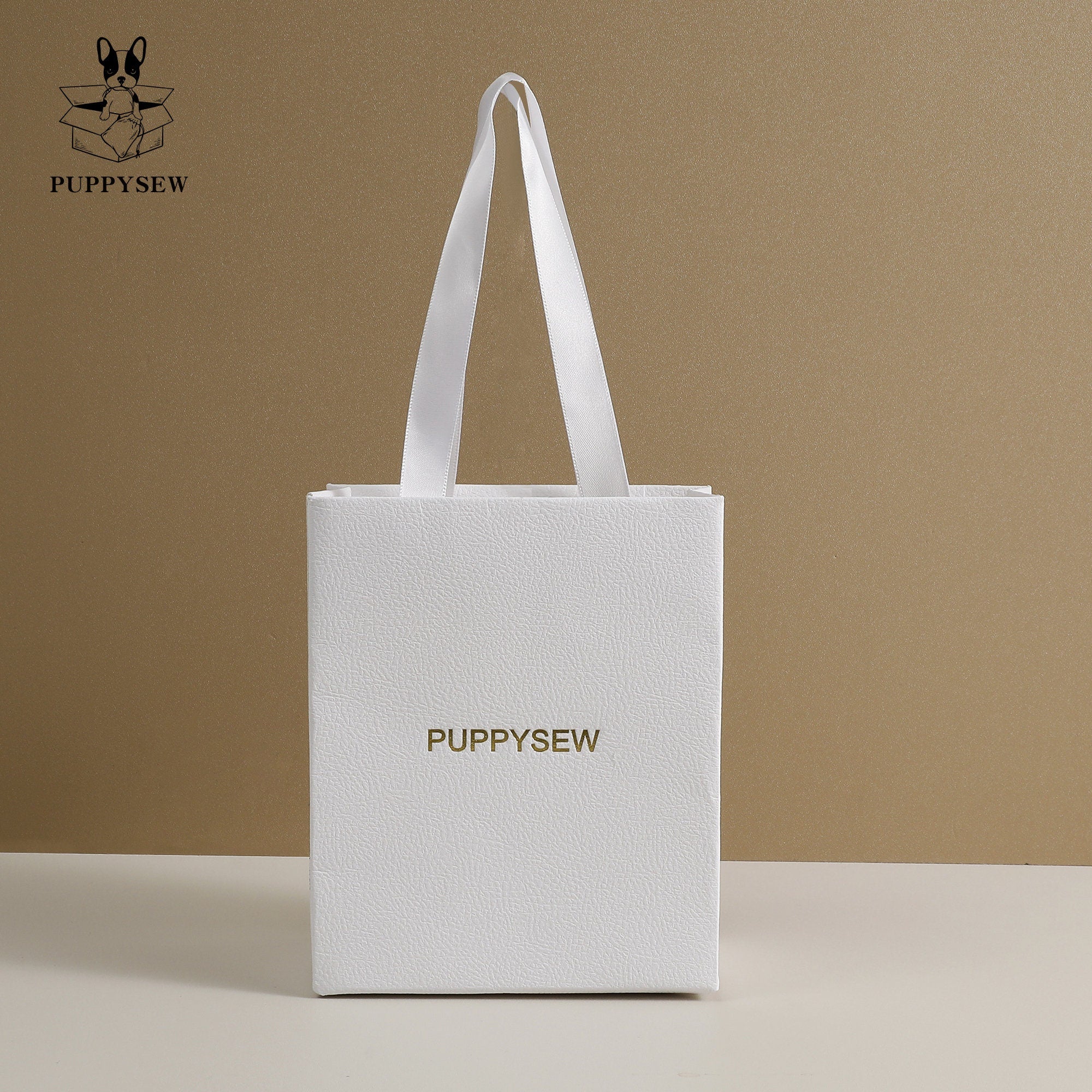 Custom Textured Paper Gift Bags, Personalized Logo Packaging-zoom-5