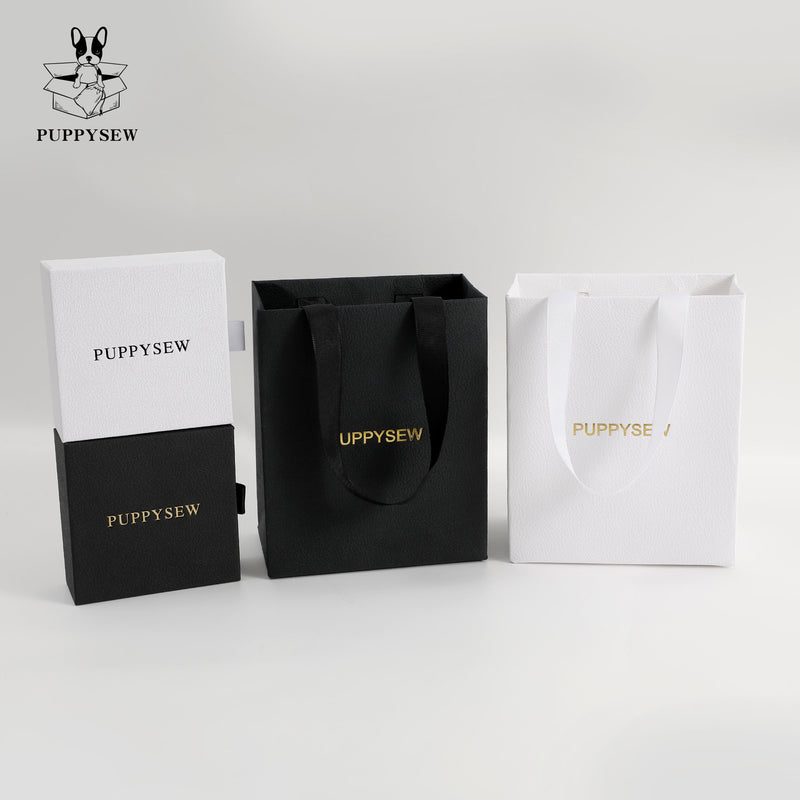 50 black custom logo Paper shopping bag halloween Customized package-zoom-
