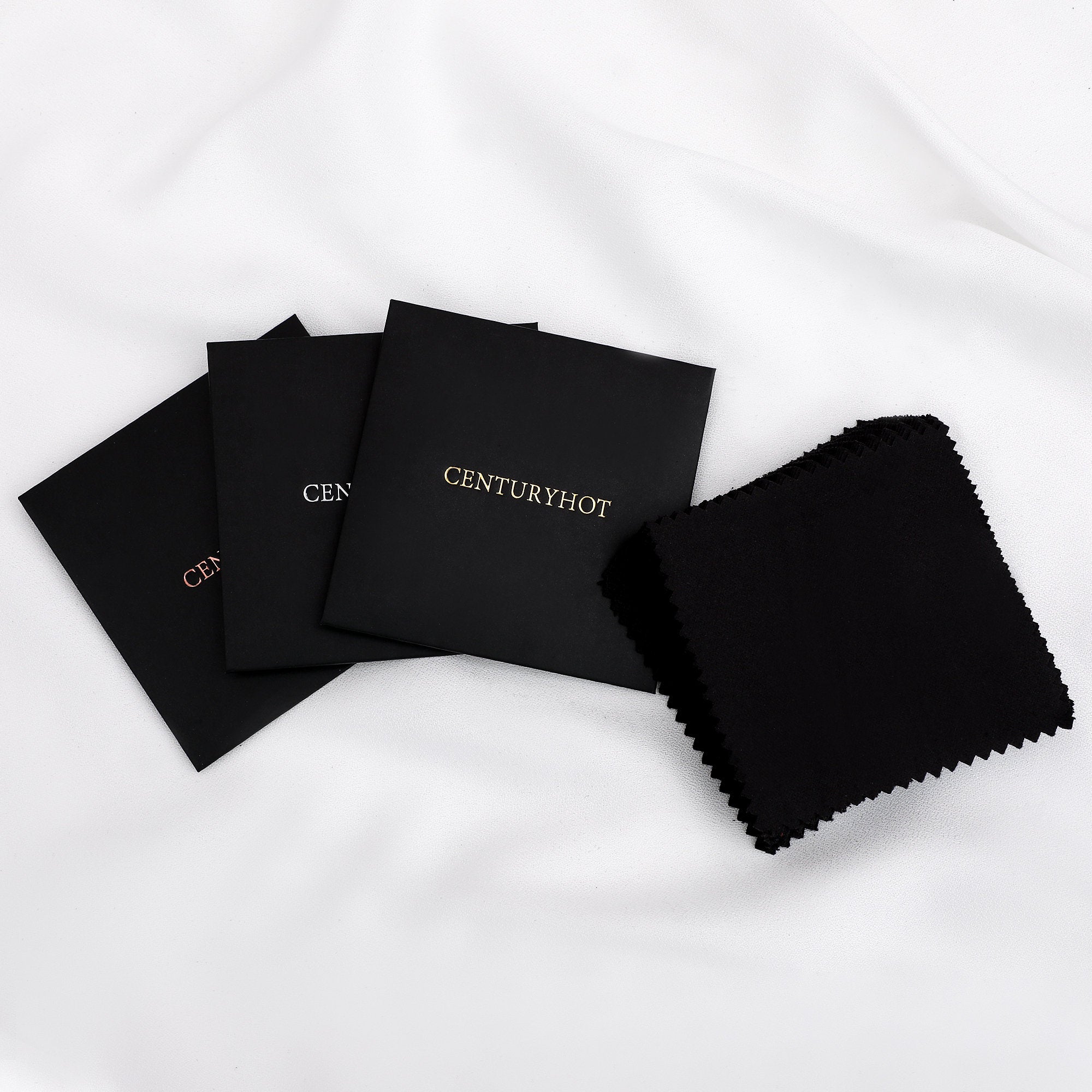 100pcs 8×8cm jewelry cleaning cloth, silver polishing cloth, custom logo-zoom-8