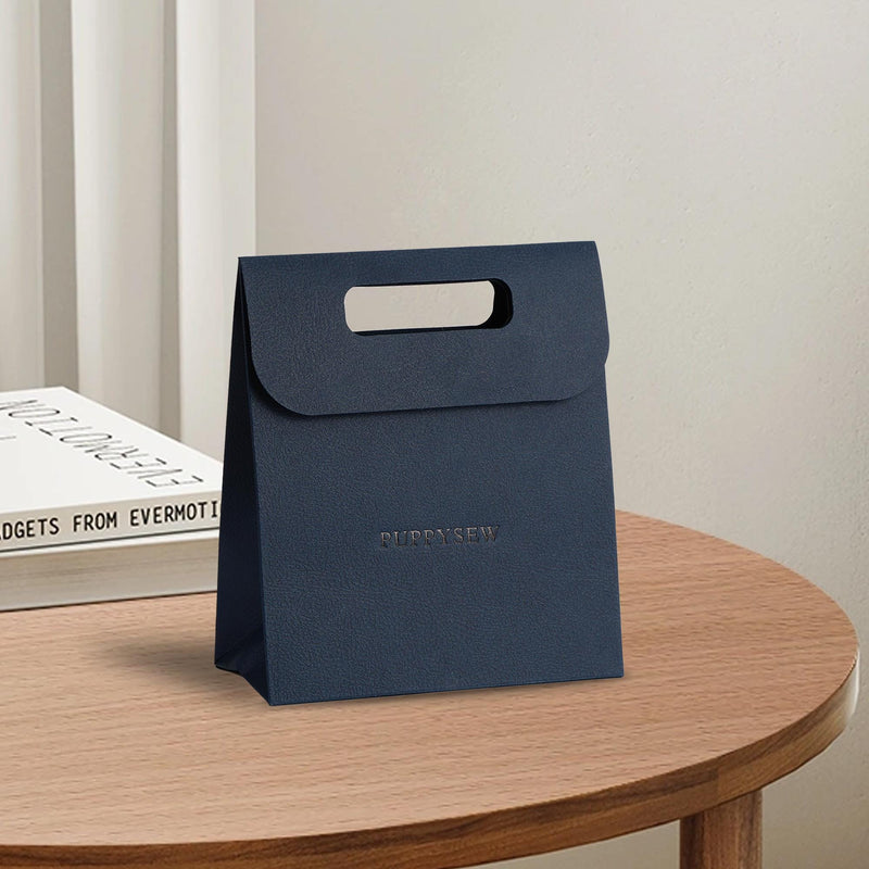 Custom Logo Printed Gift Bag, Elegant Flip-Top Packaging-zoom-