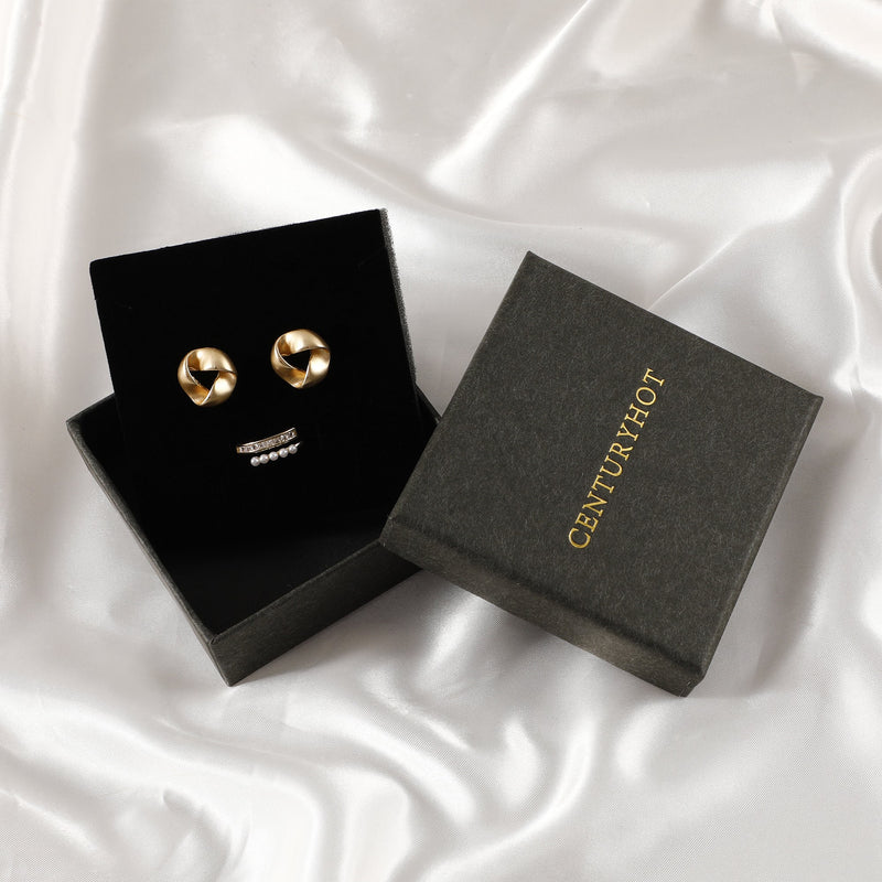 Custom Logo Jewelry Box - Necklace, Earrings, Ring Packaging-zoom-
