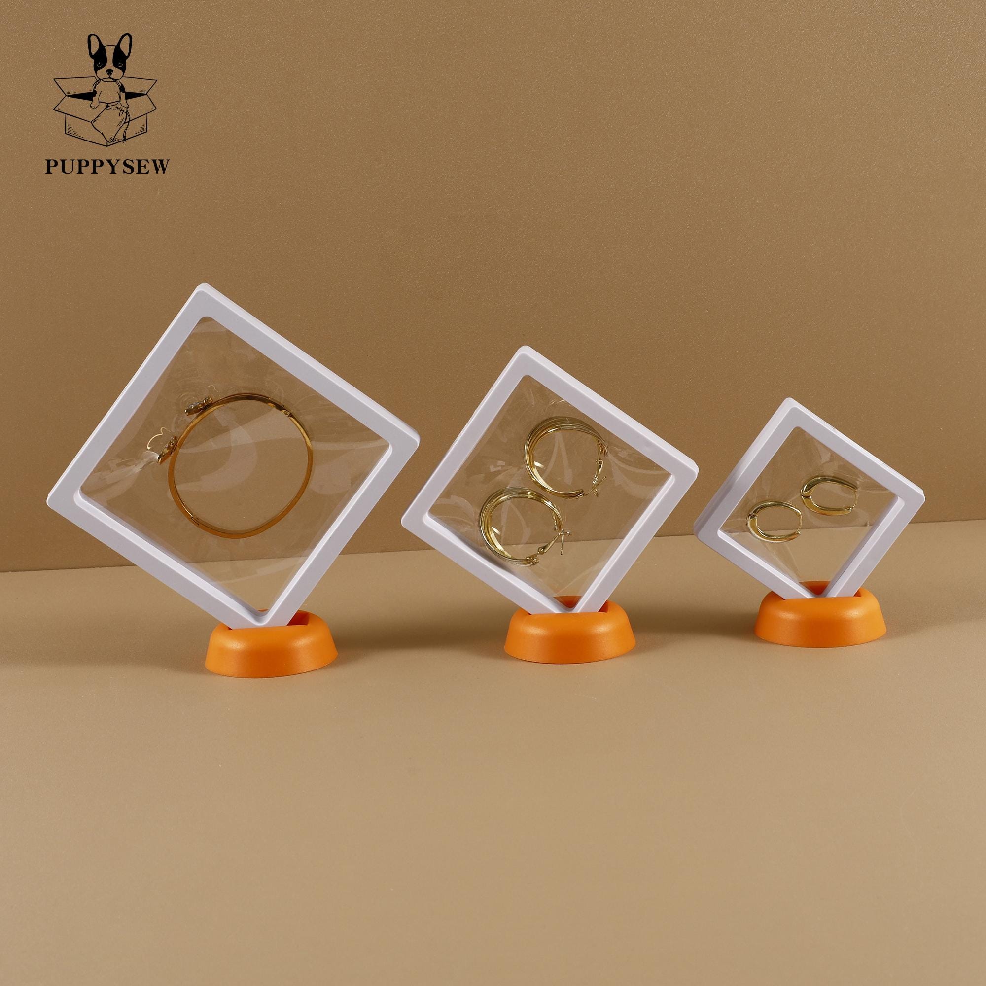 Custom Logo Jewelry Gift Box: Transparent Suspension Display-zoom-5