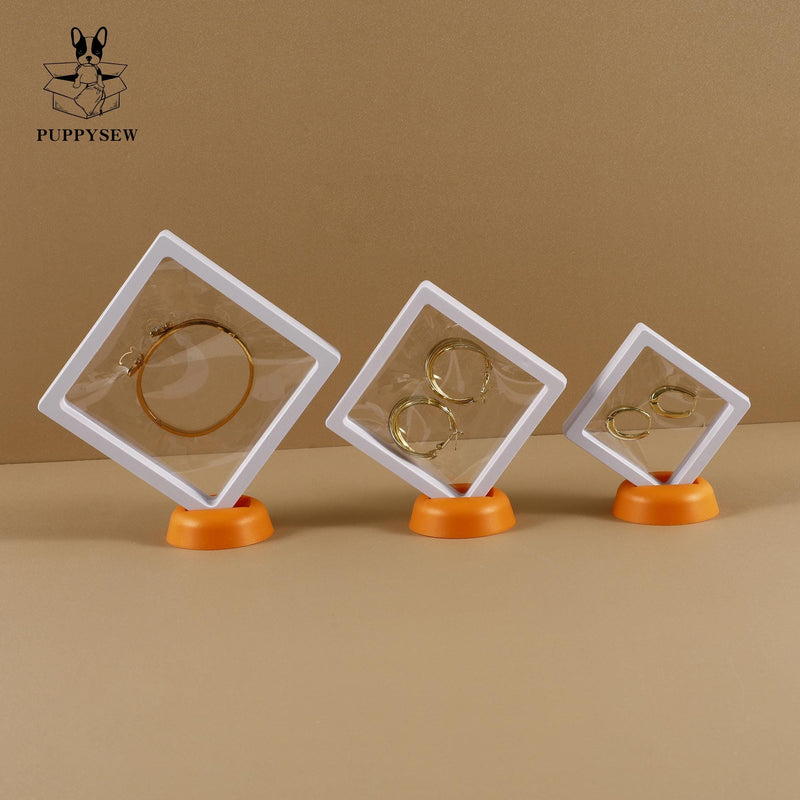 Custom Logo Jewelry Gift Box: Transparent Suspension Display-zoom-
