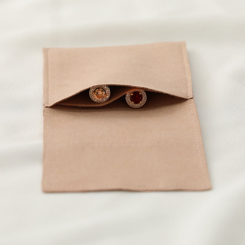 Personalized Microfiber Jewelry Pouch with Custom Logo, Bulk Envelope Bag-zoom-