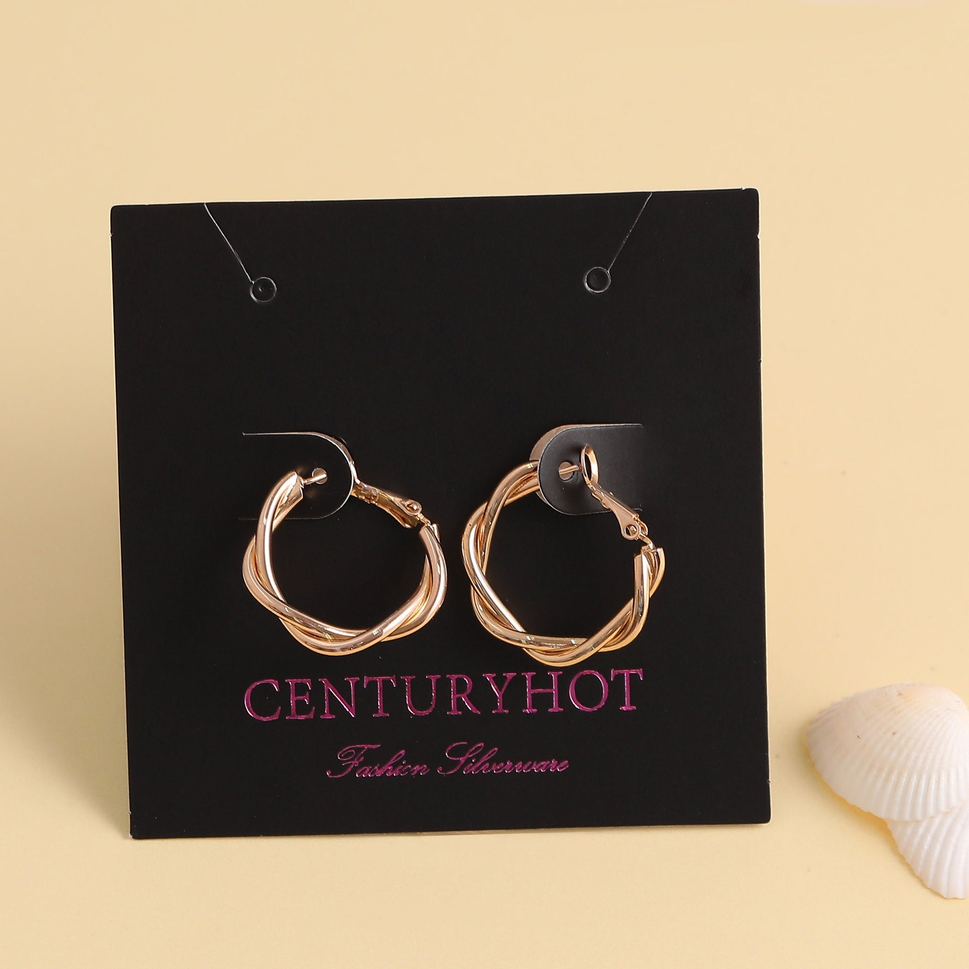 Custom Logo Jewelry Display Cards, Personalized Necklace & Earring Packaging-7