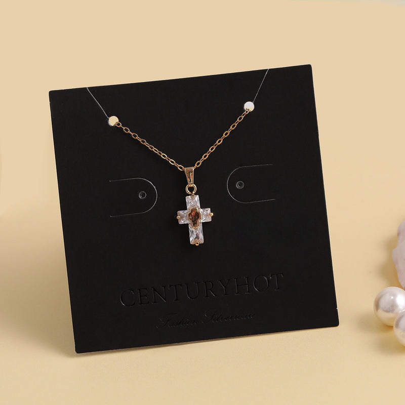 Custom Logo Jewelry Display Cards, Personalized Necklace & Earring Packaging-zoom-