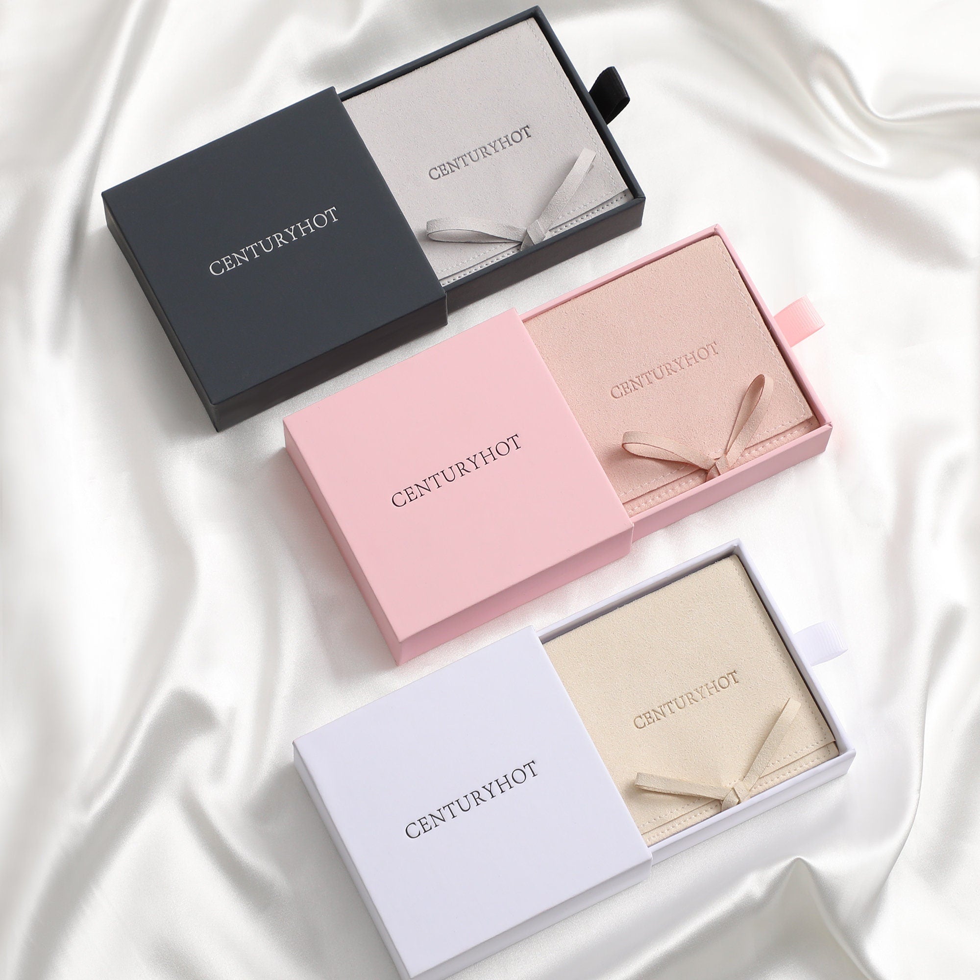 Custom Logo Jewelry Box, Chic Drawer Style Gift Packaging-zoom-6