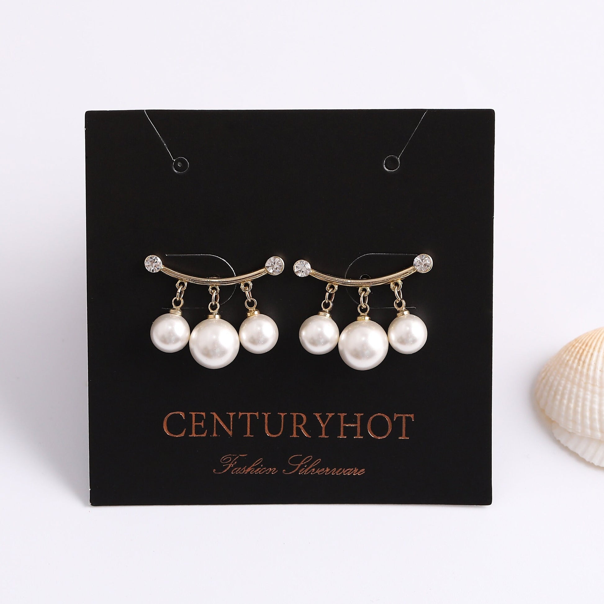 Custom Logo Jewelry Display Cards, Personalized Necklace & Earring Packaging-9