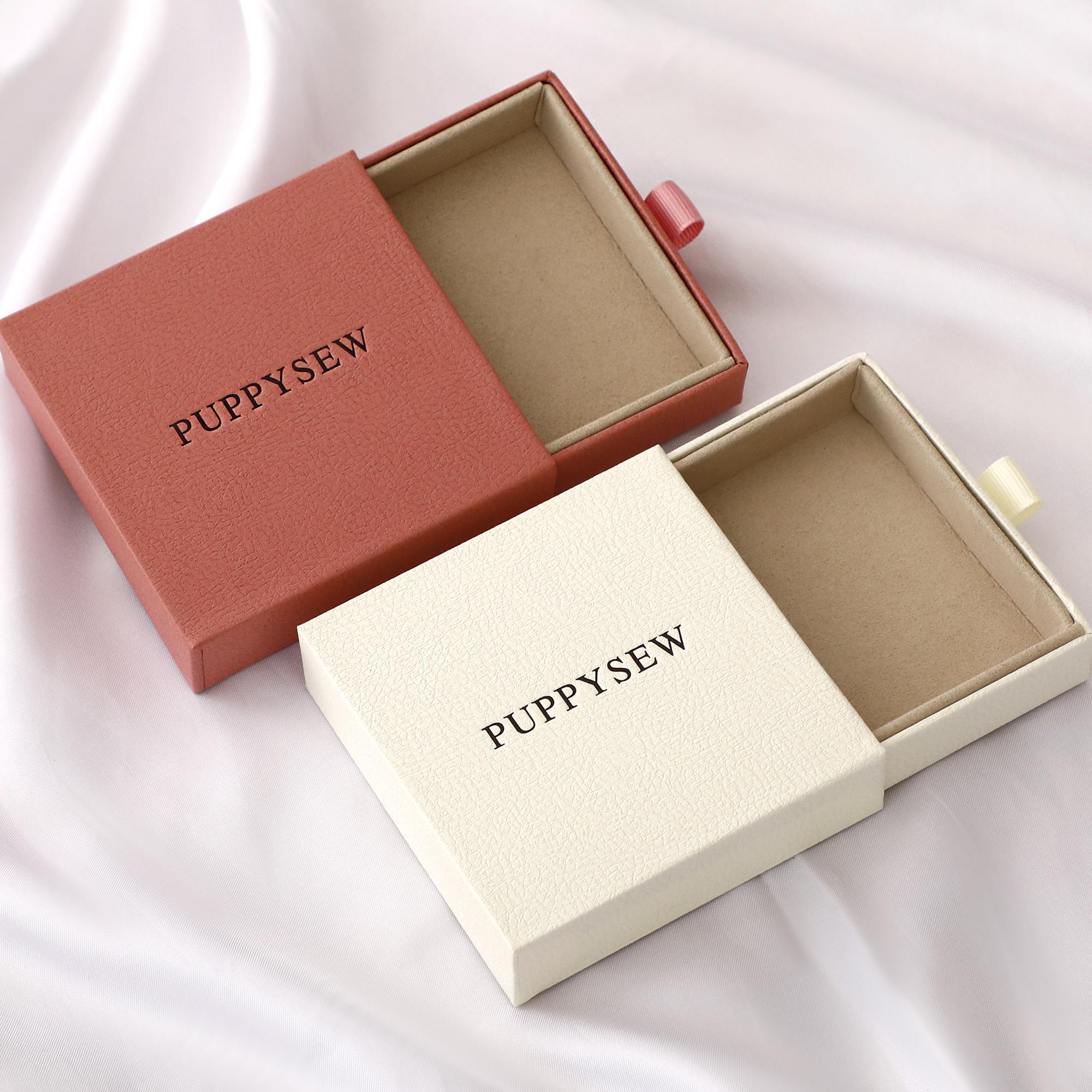 Personalized Logo Jewelry Box, Lined Drawer Style (50 Pieces)