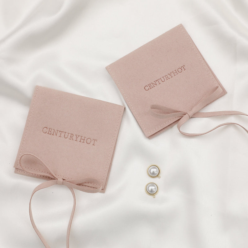 Personalized Microfiber Jewelry Bags: Embossed Logo, Custom Packaging-zoom-