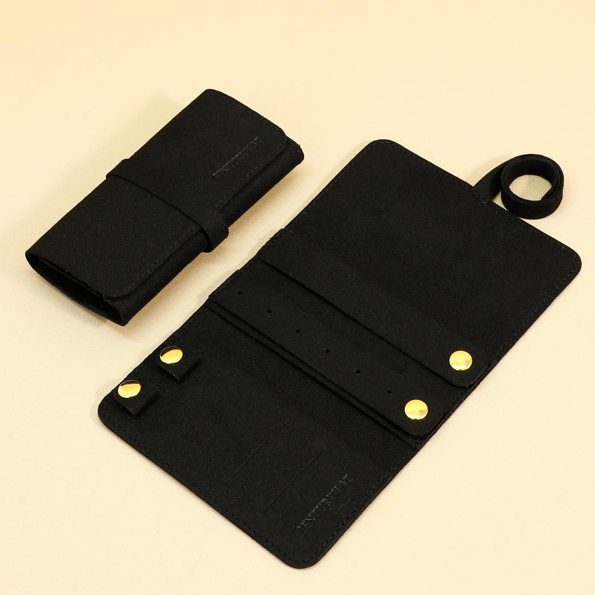 10pcs Microfiber Jewelry Roll – Portable Travel Storage Bags-5