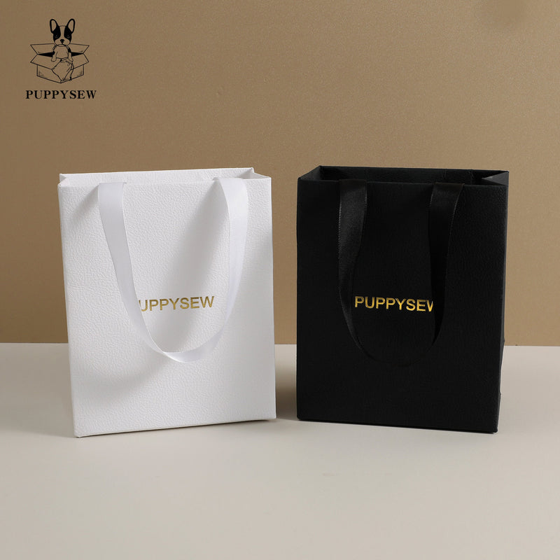 Custom Textured Paper Gift Bags, Personalized Logo Packaging-zoom-
