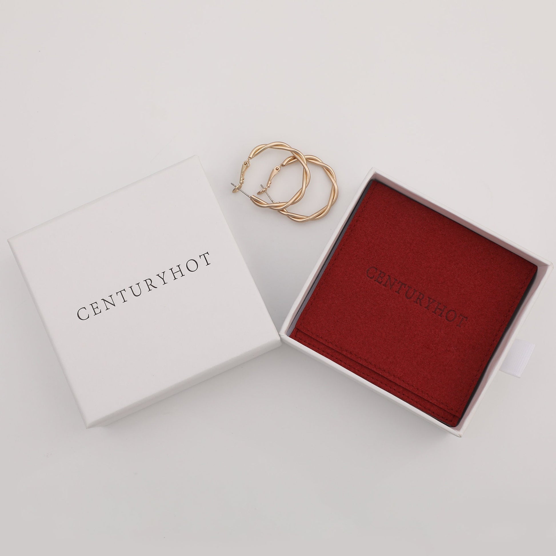 Personalized Red Microfiber Jewelry Bags, Custom Logo Embossed-7